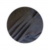 Pantaloni da tango e swing, vintage ViolaClandestina - dettaglio tessuto cotone grigio antracite effetto jeans