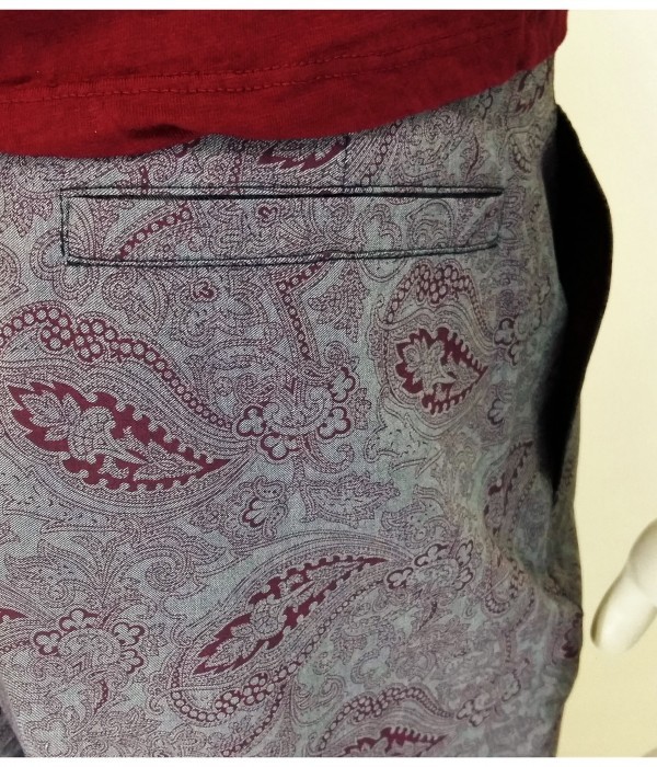 Pantaloni da tango e swing, vintage ViolaClandestina - dettaglio tasca postariore